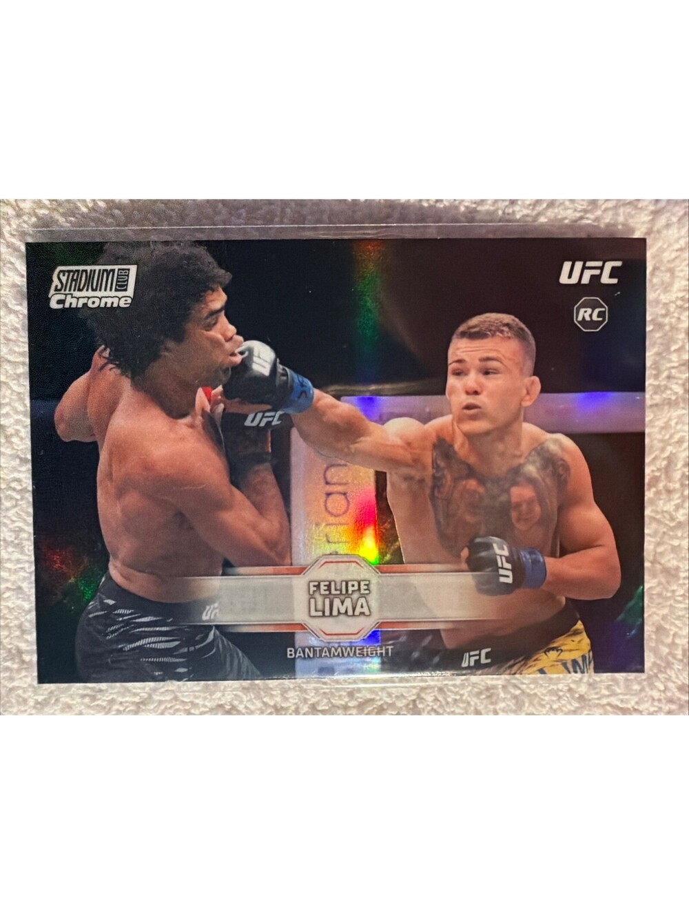 2026 Topps Stadium Club Chrome UFC Felipe Lima Refractor RC #CB-140